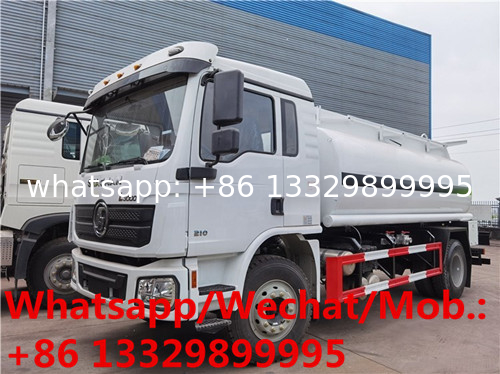 SHACMAN L3000 10000L food grade drinking water tanker truck 10000liter stainless steel drinking water tank truck