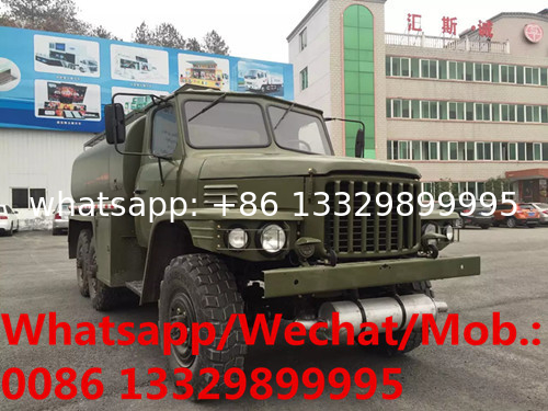 Best price Customized dongfeng long head 6*6 off road 5,000L mobile fuel dispensing vehicle for sale, oil tanker truck