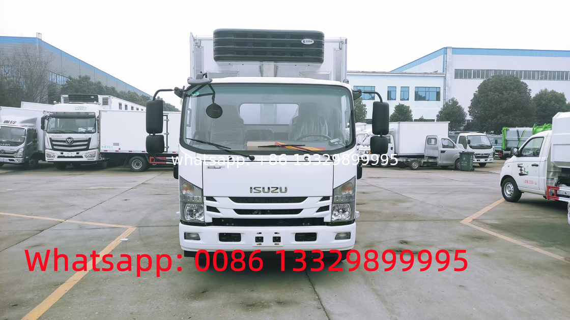 Customized ISUZU 700P 5.4m length day old chicks transported van for sale, 40,000 babychicks van transported vehicle