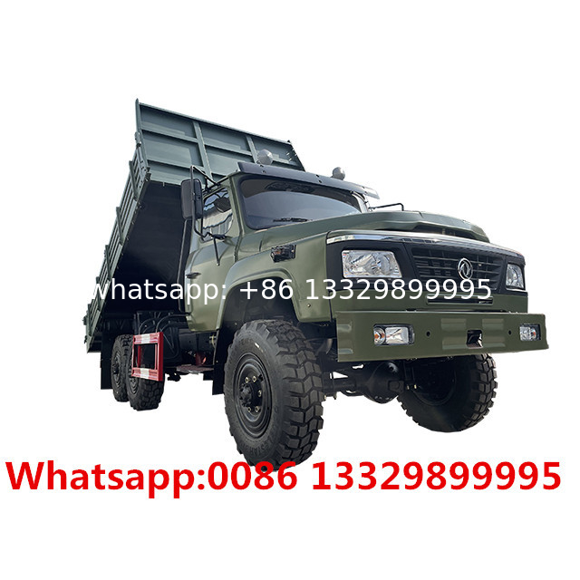 Factory sale dongfeng 6*6 all wheels drive off road cargo lorry vehicle for sale, desert lorry car tuck for sale