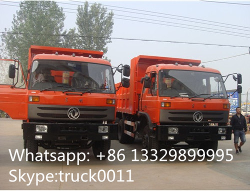 Euro 3 dongfeng 210hp dump tipper truck for sale, factory sale best price Cummin 210hp engine dump tipper truck