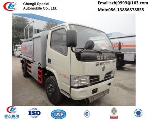 factory sale best dongfeng 5,000L fuel dispensing truck, hot sale best price dongfeng 5m3 fuel tank truck for sale