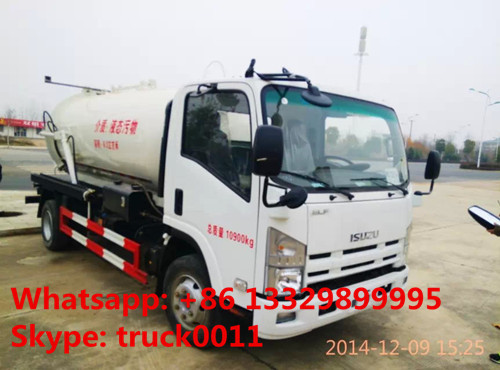 2020s new best price ISUZU vacuum truck for sale, ISUZU sewage suction truck for sale, sludge tank truck for sale