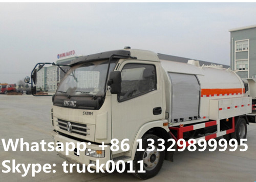 5500L capacity 2.3 ton 4*2 DONGFENG right hand drive mini lpg dispensing truck for sale, lpg dispensing truck for sale