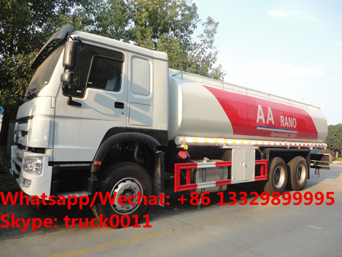 HOT SALE!high quality and bottom price SINO TRUK HOWO 20,000Liters bulk oil tank truck/ diesel tank delivery truck
