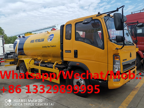 2020s factory sale best price HOWO 8,000Liters lpg gas filling truck for sale, HOT SALE! 8cbm lpg gas dispensing truck