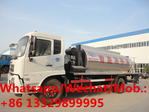 dongfeng tianjin intelligent type Euro Ⅲ 10cbm asphalt truck for sale, good price new 8tons bitumen spreading truck