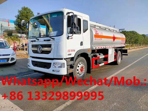 HOT SALE!Dongfeng D9 15cbm 190hp diesel Euro Ⅲ fuel dispensing truck for sale, best price oil tanker truck for sale,