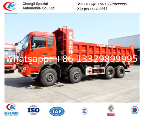 China heavy transport vehicles Dongfeng 8x4 mining dump truck for sale, tipper truck