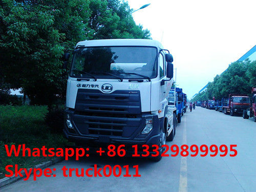 best quality factory supply 6*4 12m3 Japan brand UD  cement mixing truck, hot sale UD brand cement mxier truck