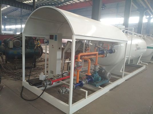 LPG Discharging Pump With Motor 2T-50Tons Refueling Station skid-mounted gas cylinders refueling station new