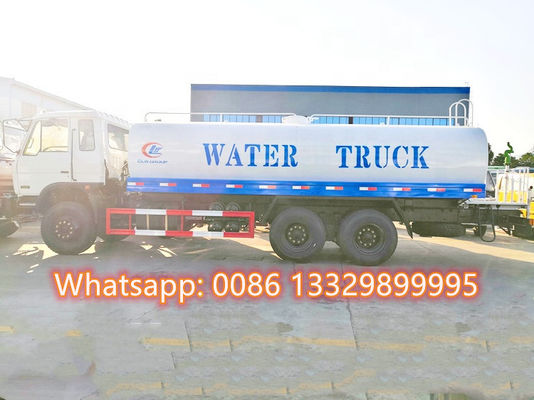 Dongfeng 6x4 LHD 210hp 18cbm 20cbm water tanker truck for sale, Factory sale lower price 20T drinking water truck