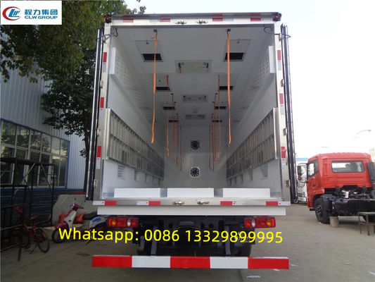 best price 32CBM day old chick transported truck for sale customized poultry day old chick seedling van truck China